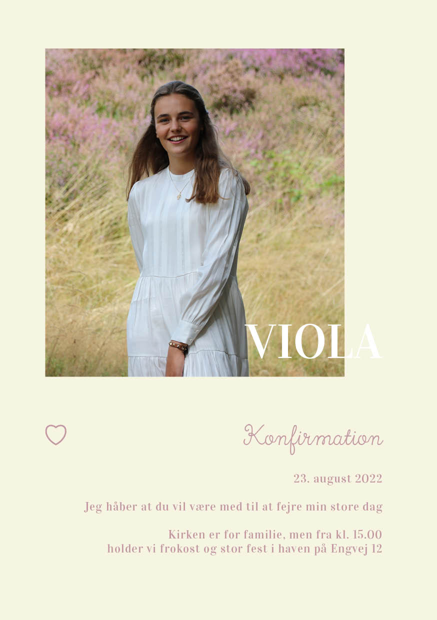 Konfirmation - Viola Konfirmation